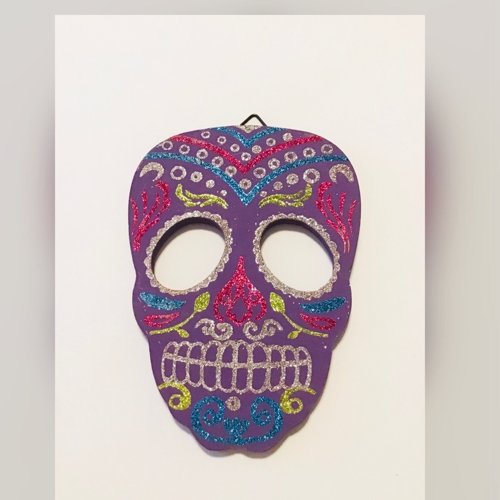Skull candy day of the dead wall hanging decor